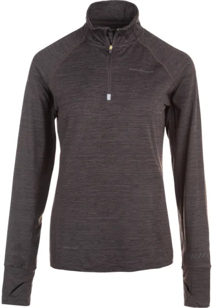 Endurance Canna V2 Melange Performance - Midlayer - Dame - Black Bean - Str. 44